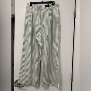 NWT Abercrombie Linen Trousers